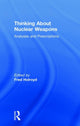 Book cover of: Thinking About Nuclear Weapons. By: Fred Holroyd