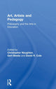 Book cover of: Art, Artists and Pedagogy. By: Christopher Naughton