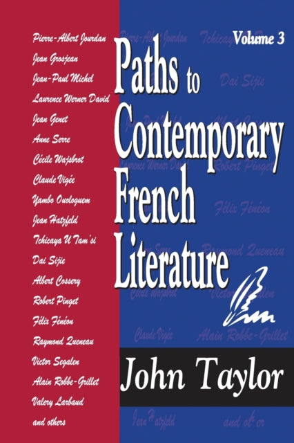 Paths to Contemporary French Literature