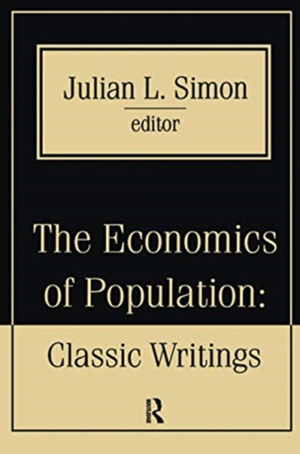 Book cover of: Economics of Population. By: Julian Simon