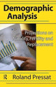 Book cover of: Demographic Analysis. By: Roland Pressat