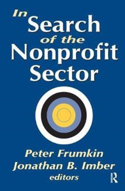 Book cover of: In Search of the Nonprofit Sector. By: Jonathan B. Imber