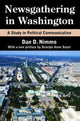 Book cover of: Newsgathering in Washington. By: Dan Nimmo