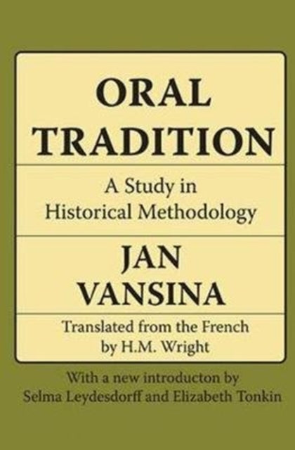Book cover of: Oral Tradition. By: Robert Loring Allen