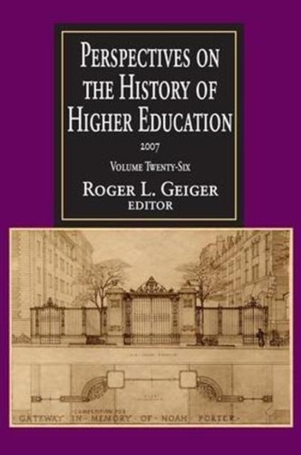 Book cover of: Perspectives on the History of Higher Education. By: Roger L. Geiger