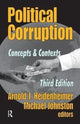 Book cover of: Political Corruption. By: Arnold J. Heidenheimer