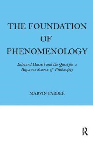 The Foundation of Phenomenology