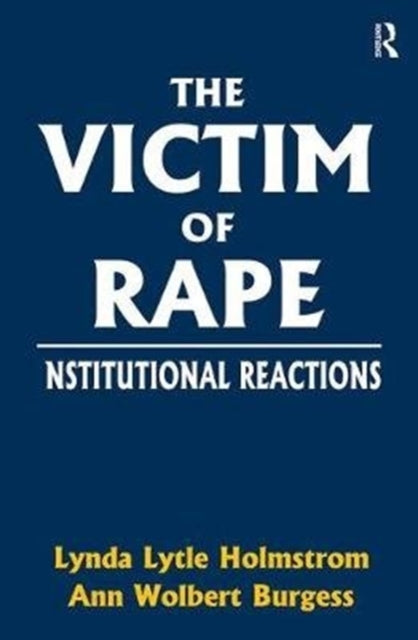 Book cover of: Victim of Rape. By: Lynda Lytle Holmstrom