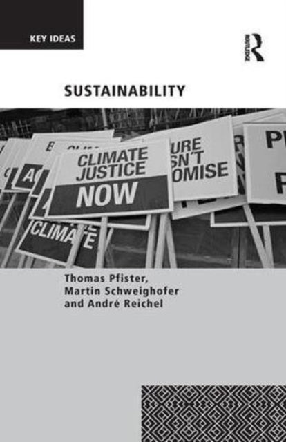 Book cover of: Sustainability. By: Thomas Pfister