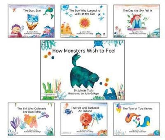Book cover of: How Monsters Wish to Feel and other picture books. By: Juliette Ttofa