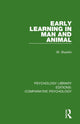 Book cover of: Early Learning in Man and Animal. By: W. Sluckin