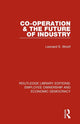 Book cover of: Co-operation and the Future of Industry. By: Leonard S. Woolf