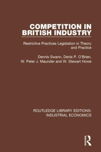 Book cover of: Competition in British Industry. By: Dennis Swan