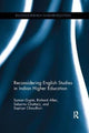 Book cover of: Reconsidering English Studies in Indian Higher Education. By: Suman Gupta