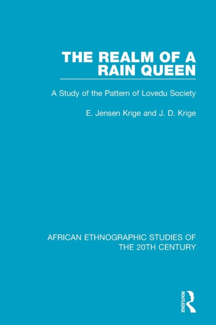 Book cover of: Realm of a Rain Queen. By: E. Jensen Krige
