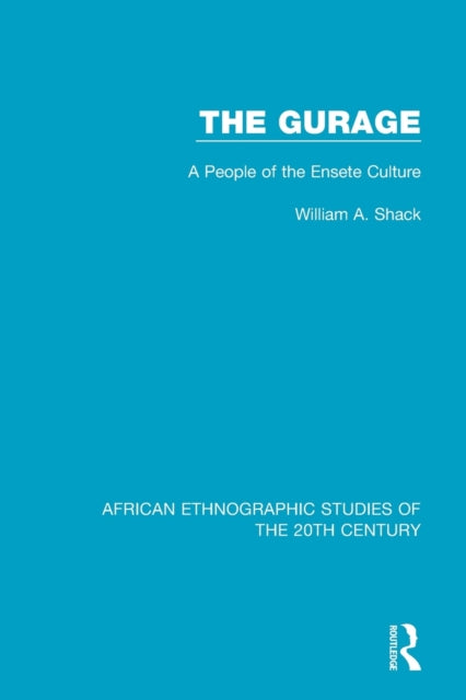 Book cover of: Gurage. By: William A. Shack