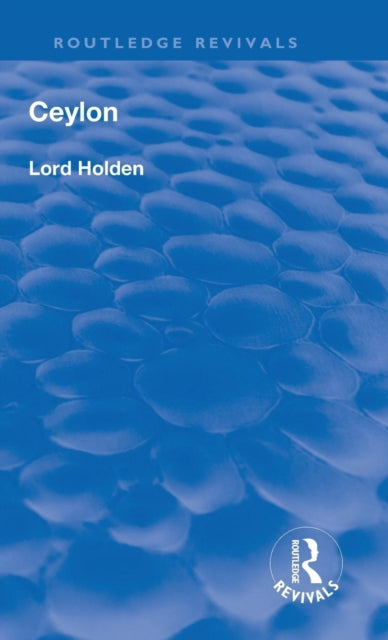 Book cover of: Ceylon. By: Lord Holden