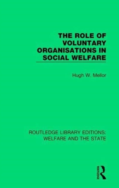 Book cover of: Role of Voluntary Organisations in Social Welfare