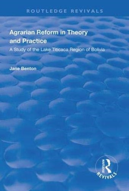 Book cover of: Agrarian Reform in Theory and Practice