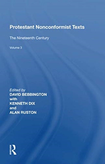 Book cover of: Protestant Nonconformist Texts. By: David Bebbington