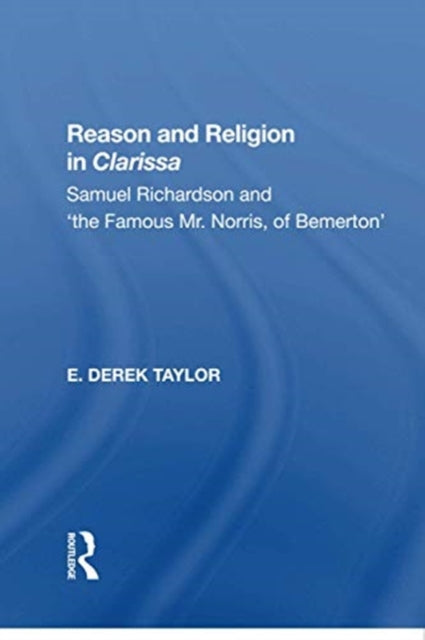 Book cover of: Reason and Religion in Clarissa
