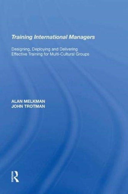 Book cover of: Training International Managers