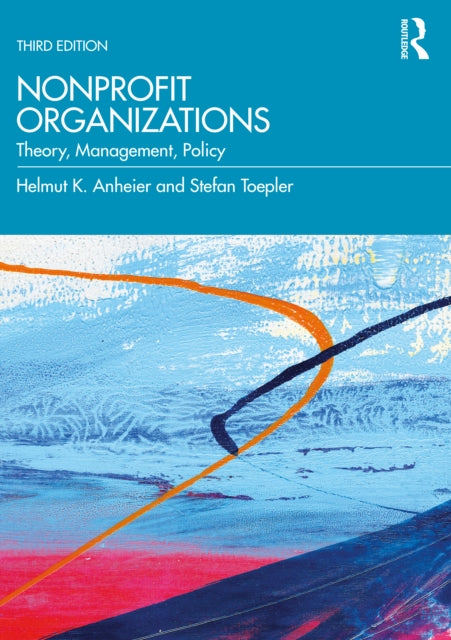 Book cover of: Nonprofit Organizations. By: Helmut K. Anheier