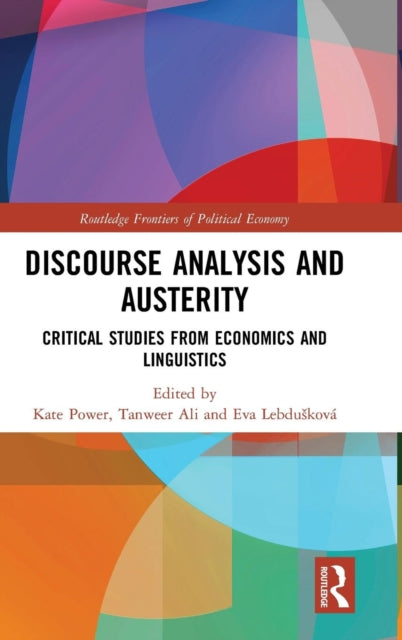 Book cover of: Discourse Analysis and Austerity. By: Kate Power