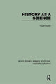Book cover of: History As A Science. By: Hugh Taylor