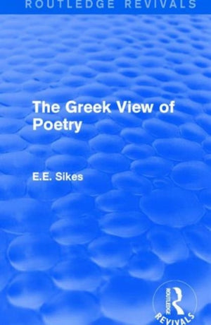 Greek View of Poetry