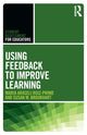 Book cover of: Using Feedback to Improve Learning. By: Maria Araceli Ruiz-Primo