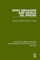 Book cover of: OPEC Behaviour and World Oil Prices. By: James M. Griffin