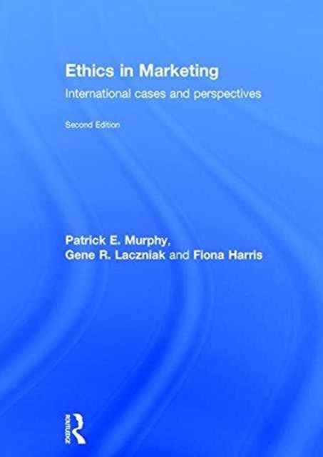 Book cover of: Ethics in Marketing. By: Patrick E. Murphy