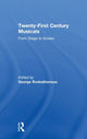 Book cover of: Twenty-First Century Musicals. By: George Rodosthenous