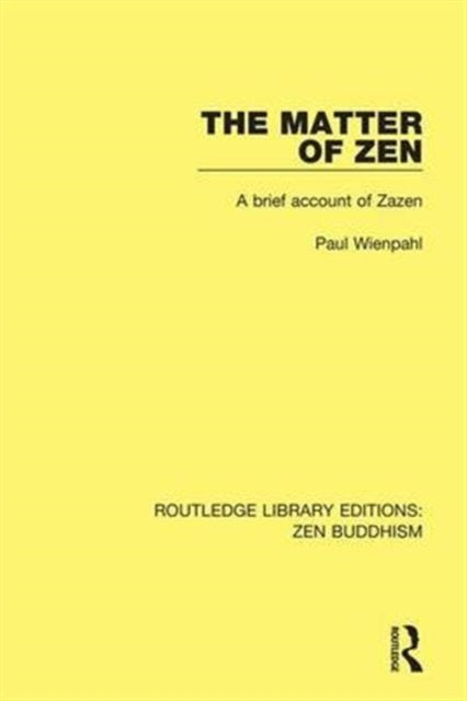 The Matter of Zen