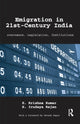 Book cover of: Emigration in 21st-Century India. By: S. Krishna Kumar