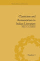 Book cover of: Classicism and Romanticism in Italian Literature. By: Fabio A. Camilletti