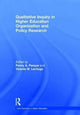 Book cover of: Qualitative Inquiry in Higher Education Organization and Policy Research. By: Penny A. Pasque