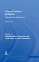 Book cover of: Cross-Cultural Analysis. By: Eldad Davidov