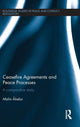 Book cover of: Ceasefire Agreements and Peace Processes. By: Malin Akebo
