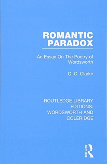 Book cover of: Romantic Paradox. By: C. C. Clarke