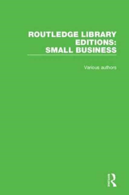 Book cover of: Routledge Library Editions: Small Business