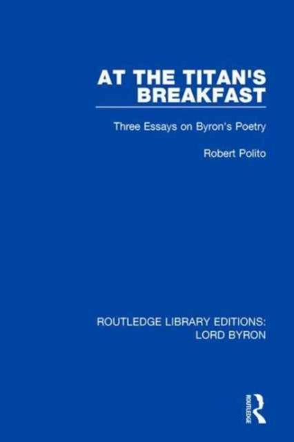 Book cover of: At the Titan's Breakfast. By: Robert Polito