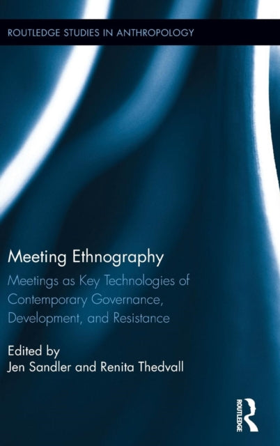 Book cover of: Meeting Ethnography. By: Jen Sandler