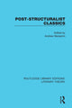 Book cover of: Post-Structuralist Classics. By: Andrew Benjamin