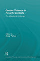 Book cover of: Gender Violence in Poverty Contexts. By: Jenny Parkes