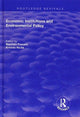 Book cover of: Economic Institutions and Environmental Policy. By: Antonio Nicita