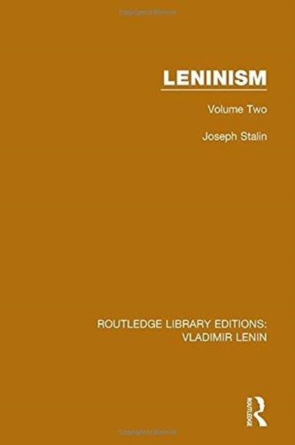 Book cover of: Leninism. By: Joseph Stalin