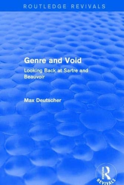 Book cover of: Revival: Genre and Void (2003). By: Max Deutscher