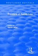 Book cover of: Frontiers of Family Law